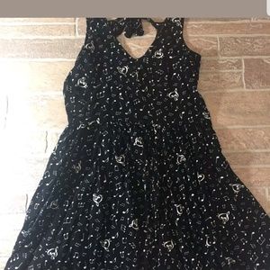 Hot Topic Music Note Dress